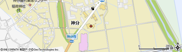 茨城県筑西市神分56周辺の地図