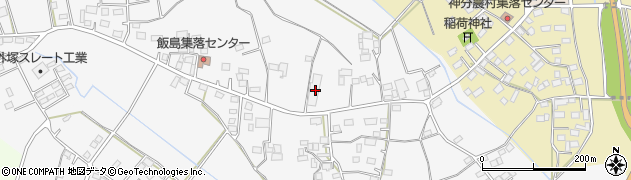 茨城県筑西市飯島396周辺の地図