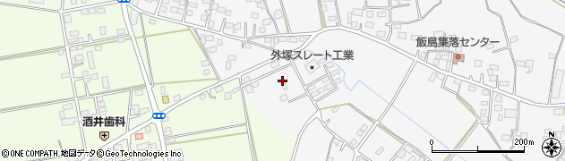 茨城県筑西市飯島886周辺の地図