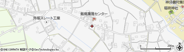 茨城県筑西市飯島193周辺の地図