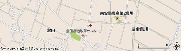 長野県安曇野市堀金烏川周辺の地図