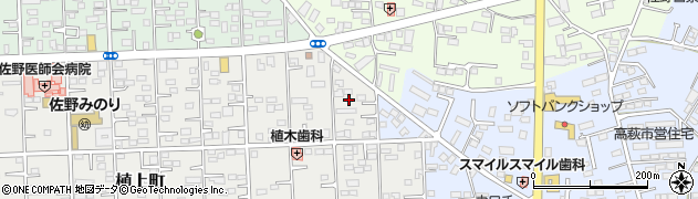 栃木県佐野市植上町1529周辺の地図