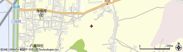 石川県加賀市南郷町周辺の地図