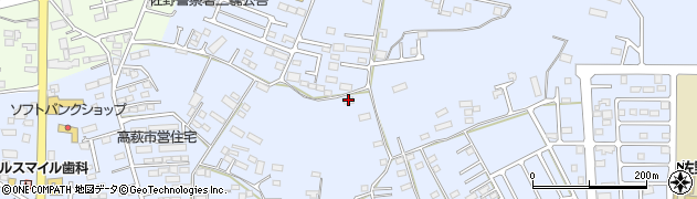 栃木県佐野市高萩町592周辺の地図