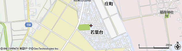 石川県加賀市若葉台周辺の地図