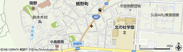 群馬県太田市熊野町16周辺の地図