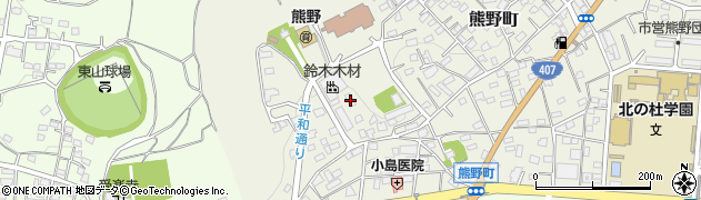 群馬県太田市熊野町13-14周辺の地図