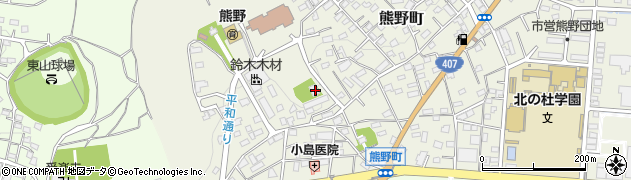 群馬県太田市熊野町13-19周辺の地図