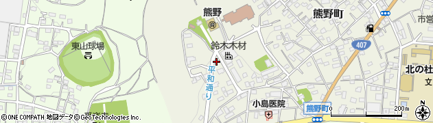 群馬県太田市熊野町12-23周辺の地図