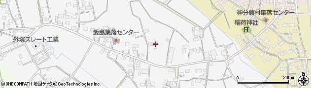 茨城県筑西市飯島361周辺の地図