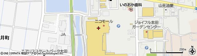 ジャパンミート株式会社　新田店周辺の地図