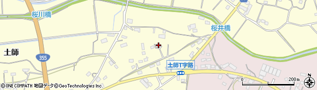 茨城県笠間市土師1218周辺の地図