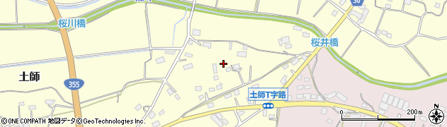 茨城県笠間市土師1220周辺の地図
