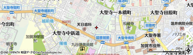 石川県加賀市大聖寺東横町周辺の地図