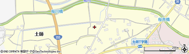 茨城県笠間市土師1229周辺の地図
