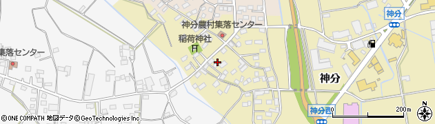 茨城県筑西市神分576周辺の地図