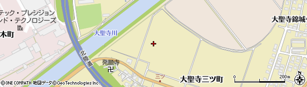 石川県加賀市大聖寺三ツ町周辺の地図