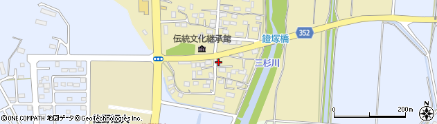 栃木県佐野市鐙塚町216周辺の地図