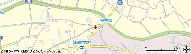 茨城県笠間市土師1212周辺の地図