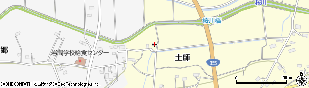 茨城県笠間市土師1093周辺の地図
