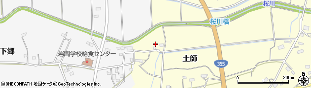 茨城県笠間市土師1094周辺の地図