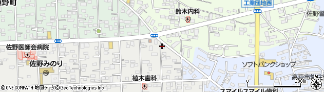 下野乃国米菓處木村佐野店周辺の地図