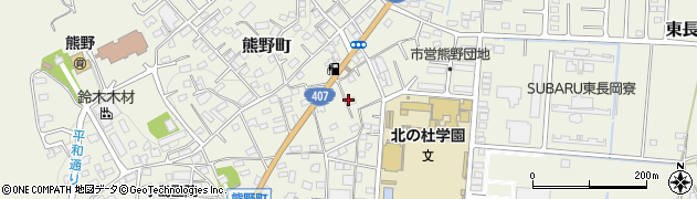 群馬県太田市熊野町18周辺の地図
