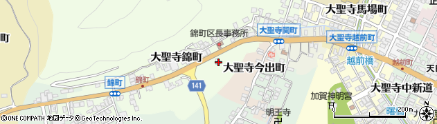 石川県加賀市大聖寺錦町30周辺の地図