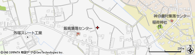 茨城県筑西市飯島370周辺の地図