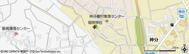 茨城県筑西市神分559周辺の地図