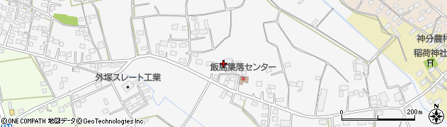 茨城県筑西市飯島264周辺の地図