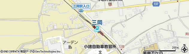 長野県小諸市周辺の地図