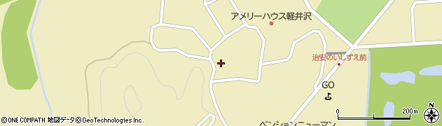 長野県北佐久郡軽井沢町発地173周辺の地図