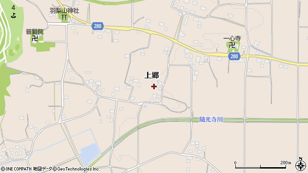 〒319-0201 茨城県笠間市上郷の地図