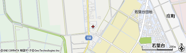 石川県加賀市西島町（ル）周辺の地図