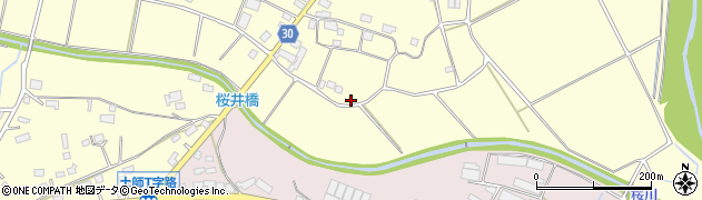 茨城県笠間市土師580周辺の地図