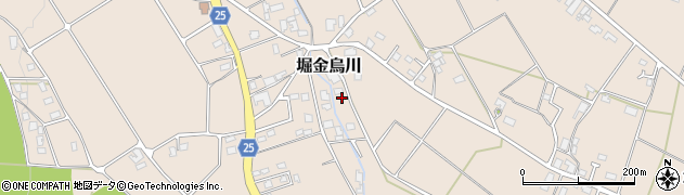 長野県安曇野市堀金烏川岩原1078周辺の地図