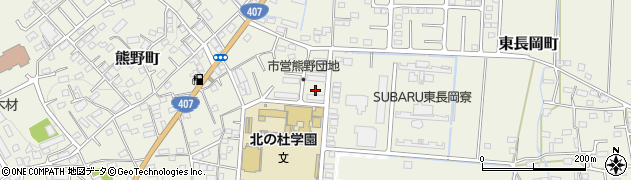 群馬県太田市熊野町32周辺の地図