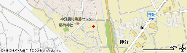 茨城県筑西市神分528周辺の地図