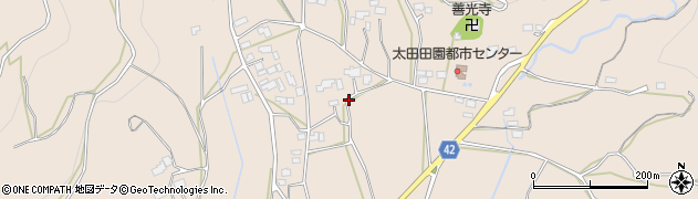 茨城県石岡市太田周辺の地図