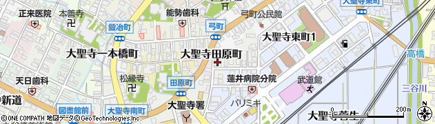 石川県加賀市大聖寺田原町17周辺の地図