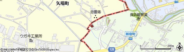 矢場川郵便局 ＡＴＭ周辺の地図