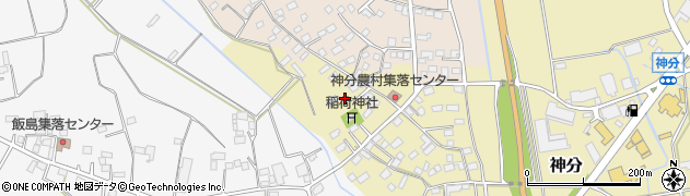 茨城県筑西市神分561周辺の地図