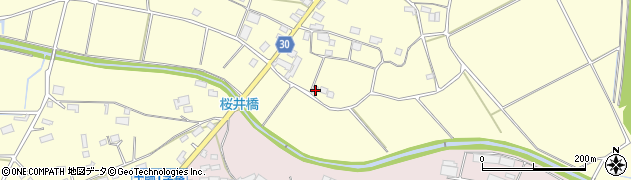 茨城県笠間市土師575周辺の地図