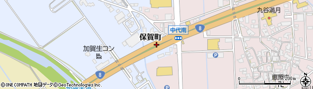 石川県加賀市保賀町（オ）周辺の地図