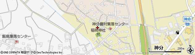 茨城県筑西市神分550周辺の地図