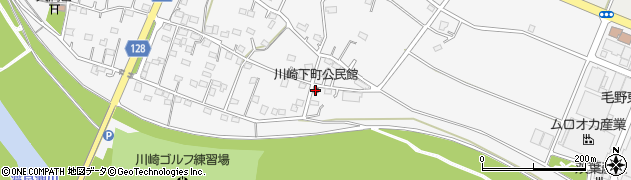 川崎下町公民館周辺の地図