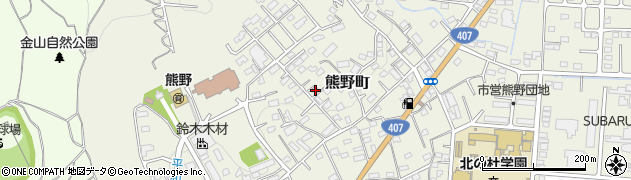 群馬県太田市熊野町21-21周辺の地図