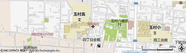 玉村高校周辺の地図
