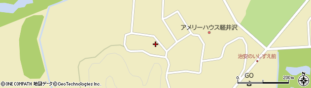 長野県北佐久郡軽井沢町発地219周辺の地図